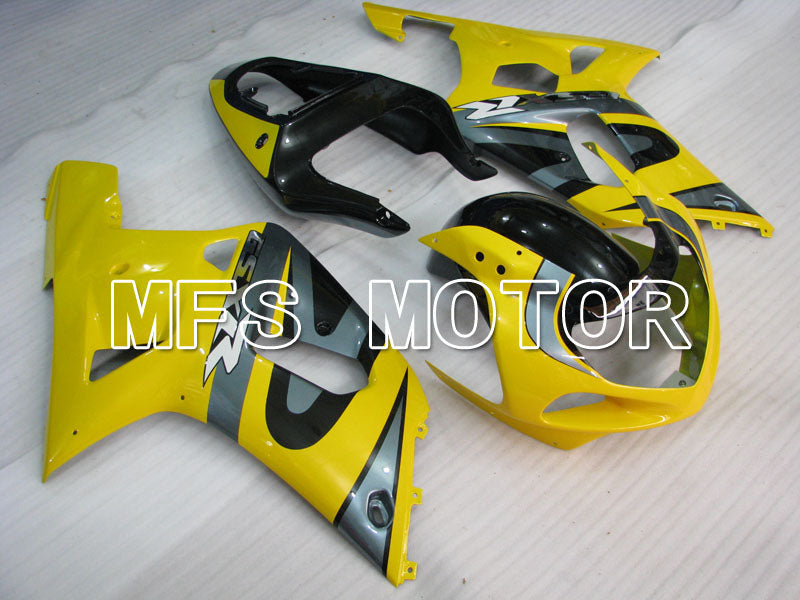 Suzuki GSXR1000 2000-2002 Injection ABS Fairing - Factory Style - Yellow Gray - MFS4332 - Fairings Kit