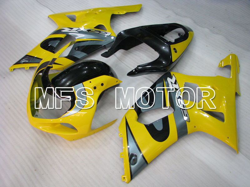 Suzuki GSXR1000 2000-2002 Injection ABS Fairing - Factory Style - Yellow Gray - MFS4332 - Fairings Kit