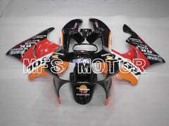 Honda CBR900RR 919 1998-1999 ABS Fairing - Repsol - Black Red Orange - MFS4342 - Fairings Kit
