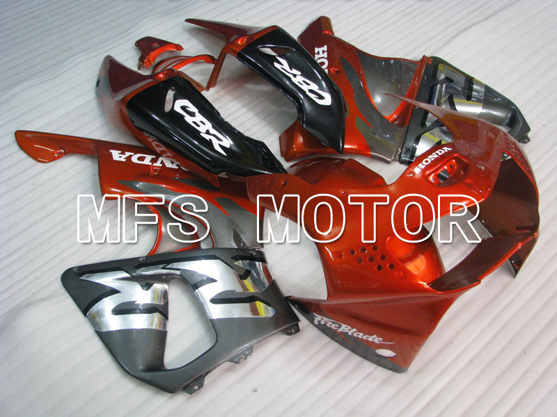 Honda CBR900RR 919 1998-1999 ABS Fairing - Factory Style - Red wine color Gray - MFS4345 - Fairings Kit