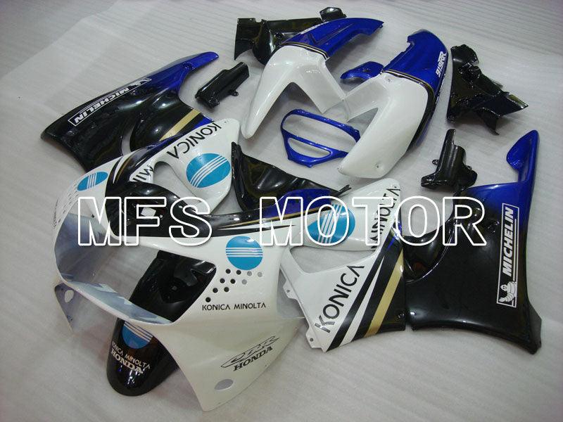 Honda CBR900RR 919 1998-1999 ABS Fairing - Konica Minolta - Black White - MFS4357 - Fairings Kit