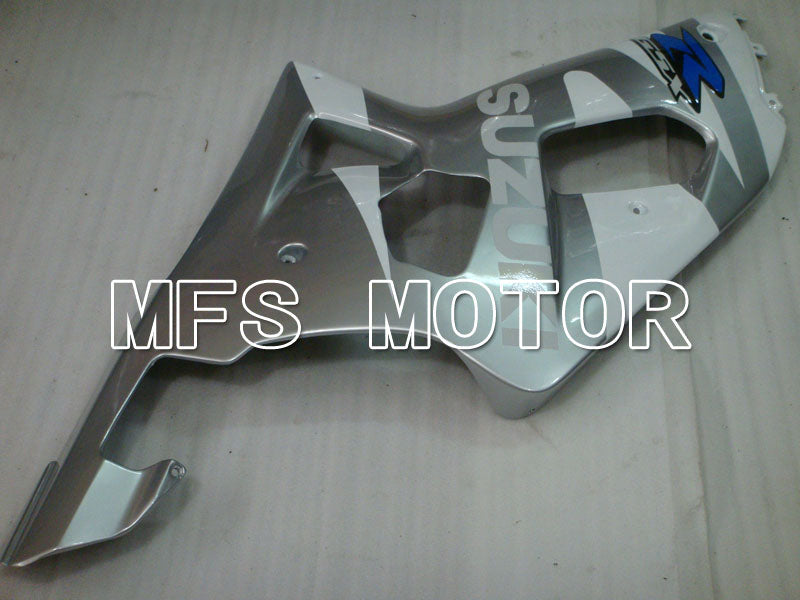 Suzuki GSXR1000 2000-2002 Injection ABS Fairing - Factory Style - White Silver - MFS4359 - Fairings Kit