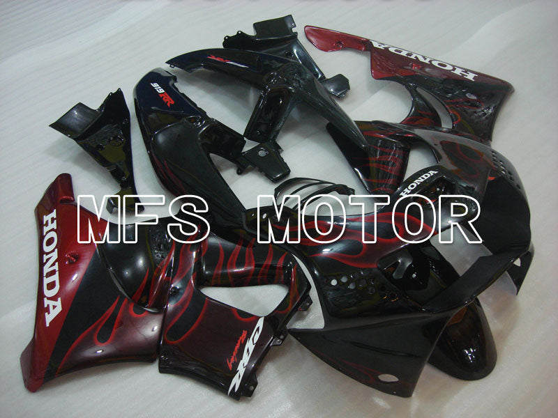 Honda CBR900RR 919 1998-1999 ABS Fairing - Flame - Red wine color Black - MFS4360 - Fairings Kit