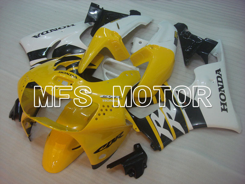 Honda CBR900RR 919 1998-1999 ABS Fairing - Factory Style - Yellow White - MFS4371 - Fairings Kit