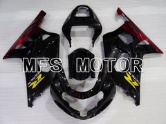 Suzuki GSXR1000 2000-2002 Injection ABS Fairing - Factory Style - Black - MFS4376 - Fairings Kit