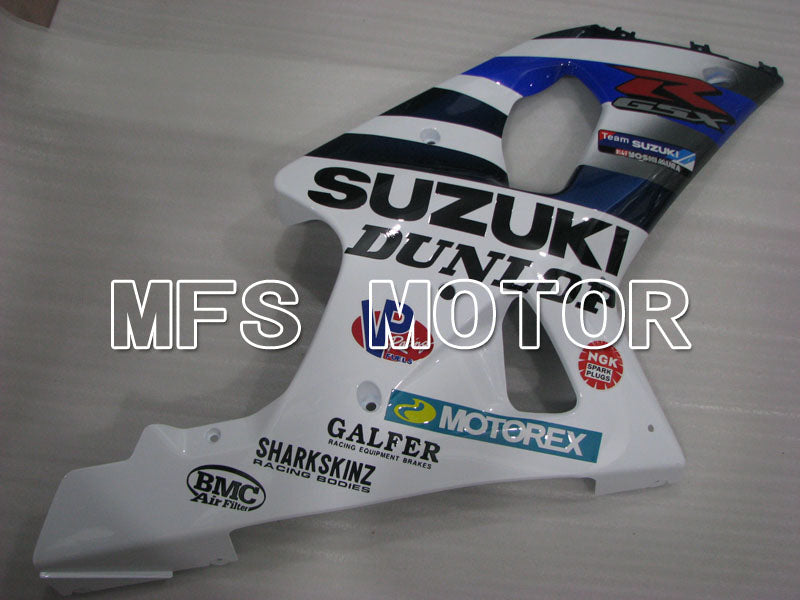 Suzuki GSXR1000 2000-2002 Injection ABS Fairing - DUNLOP - Blue White - MFS4378 - Fairings Kit