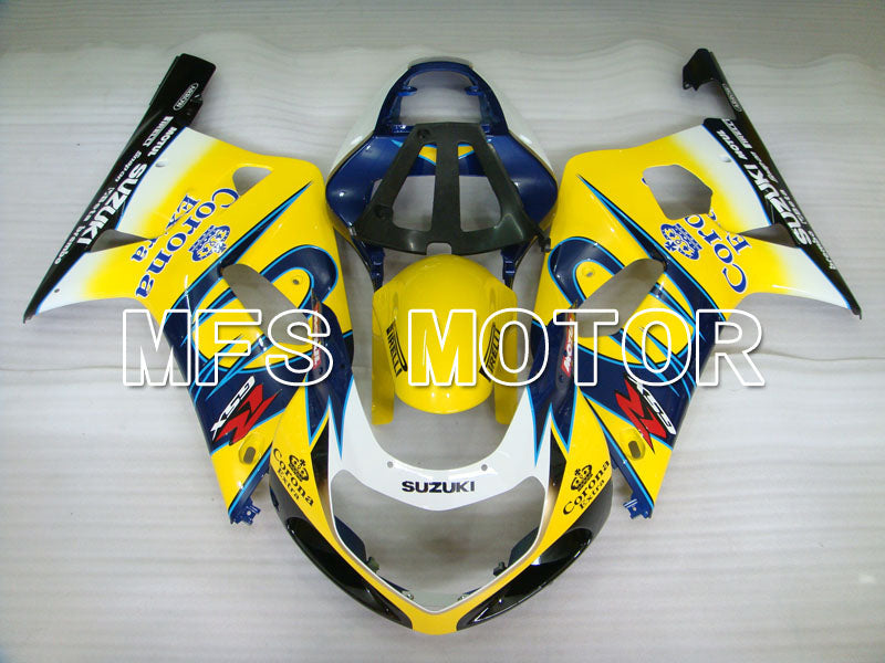 Suzuki GSXR1000 2000-2002 Injection ABS Fairing - Corona - Blue Yellow - MFS4379 - Fairings Kit