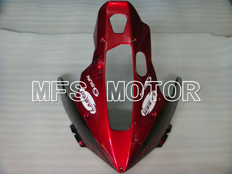 Yamaha YZF1000R 1997-2007 ABS Fairing - Flame- Black Red - MFS4381 - Fairings Kit