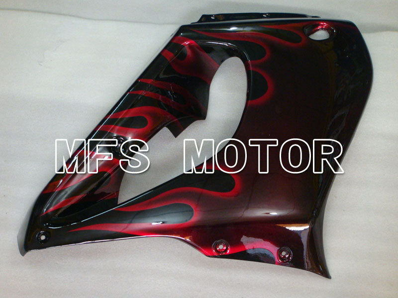 Yamaha YZF1000R 1997-2007 ABS Fairing - Flame- Black Red - MFS4381 - Fairings Kit