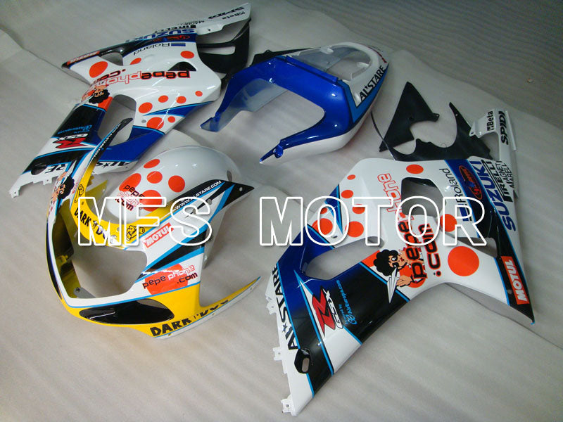 Suzuki GSXR1000 2000-2002 Injection ABS Fairing - Others - Blue White - MFS4382 - Fairings Kit