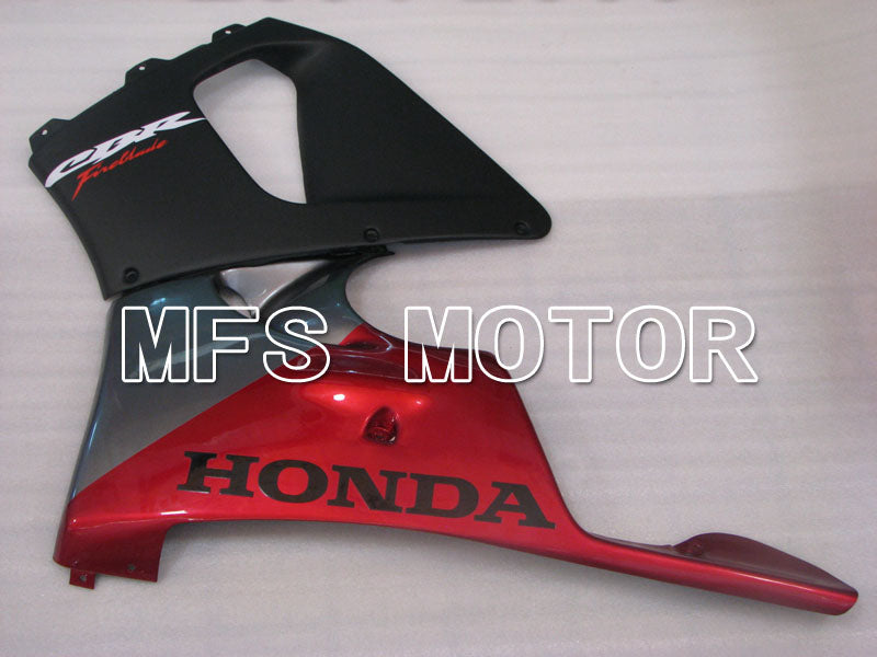 Honda CBR900RR 919 1998-1999 ABS Fairing - Factory Style - Red wine color Black Matte - MFS4391 - Fairings Kit