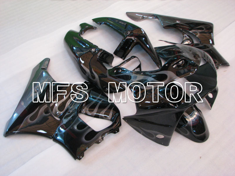Honda CBR900RR 919 1998-1999 ABS Fairing - Flame - White Black - MFS4396 - Fairings Kit