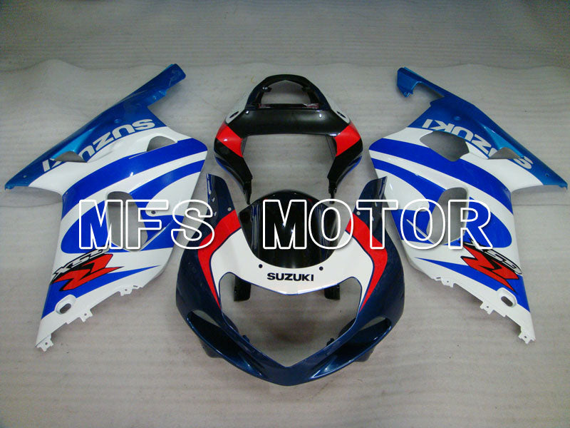 Suzuki GSXR1000 2000-2002 Injection ABS Fairing - Factory Style - Blue White - MFS4398 - Fairings Kit