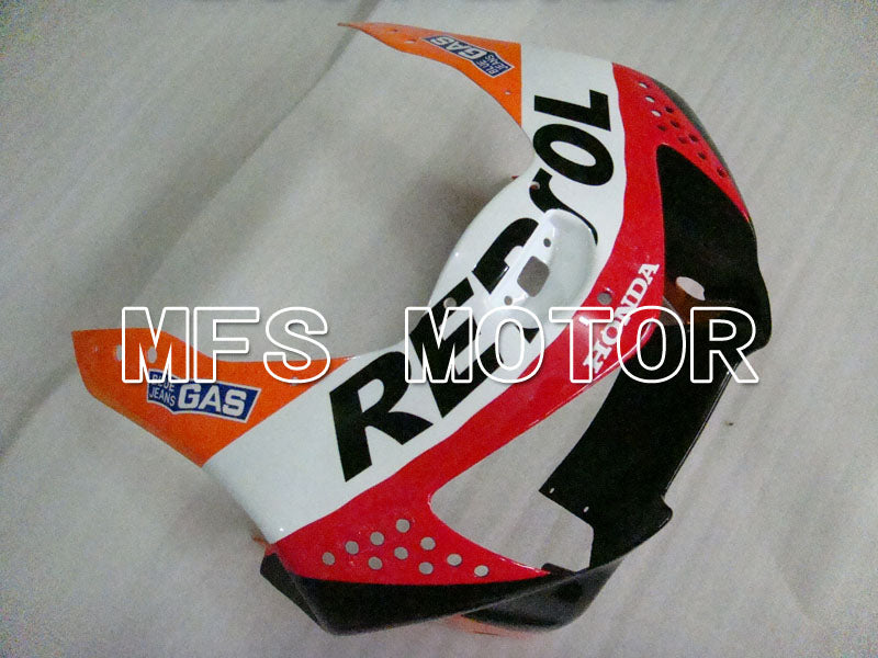 Honda CBR900RR 919 1998-1999 ABS Fairing - Repsol - Black Red Orange - MFS4413 - Fairings Kit