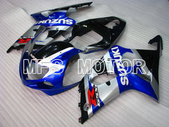 Suzuki GSXR1000 2000-2002 Injection ABS Fairing - Factory Style - Blue Silver - MFS4417 - Fairings Kit