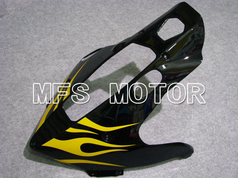 Yamaha YZF1000R 1997-2007 ABS Fairing - Flame - Black Yellow - MFS4420 - Fairings Kit