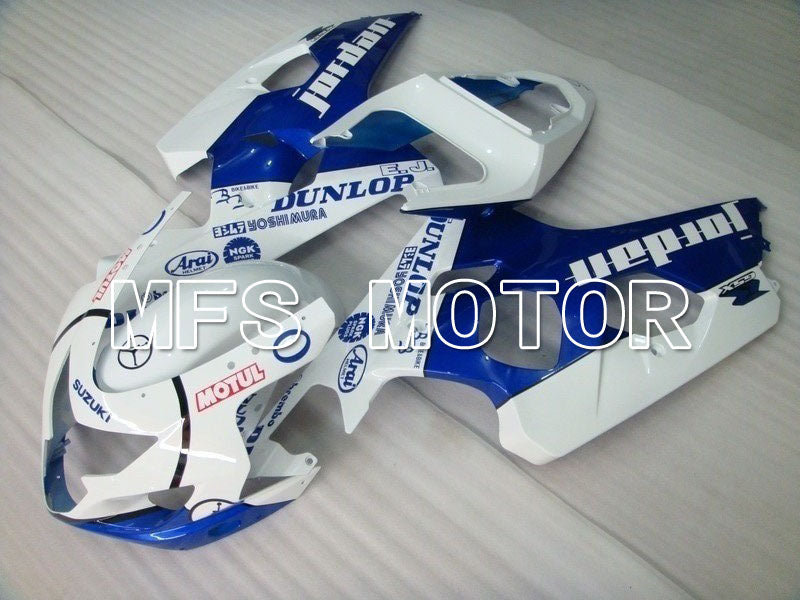 Suzuki GSXR600 GSXR750 2004-2005 Injection ABS Fairing - Jordan - Blue White - MFS4737 - Fairings Kit