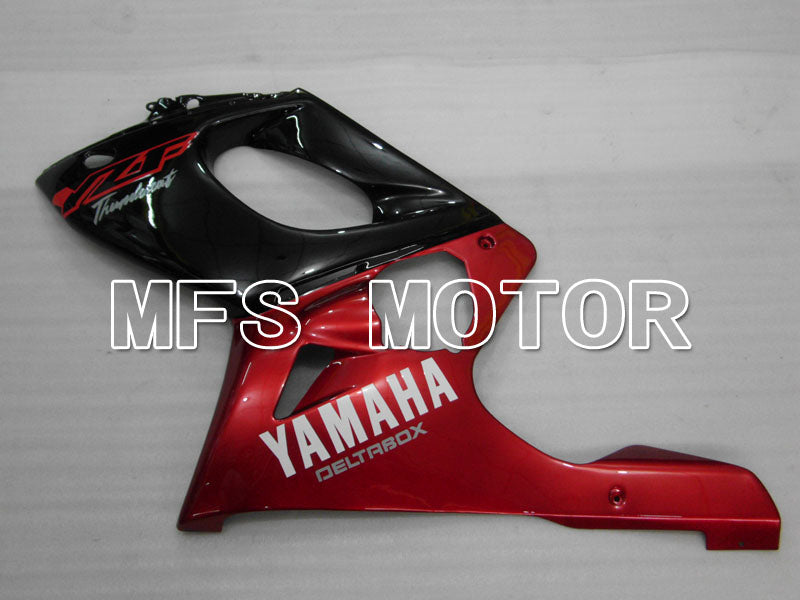 Yamaha YZF-600R 1997-2007 Injection ABS Fairing - Factory Style - Red wine color Black Silver - MFS4476 - Fairings Kit
