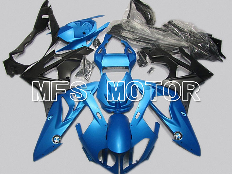 BMW S1000RR 2009-2014 Injection ABS Fairing - Factory Style - Black Blue - MFS4486 - Fairings Kit