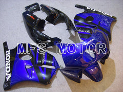 HONDA CBR 250RR MC22 1990-1998 Injection ABS Fairing - Fireblade - Black Blue - MFS4528 - Fairings Kit