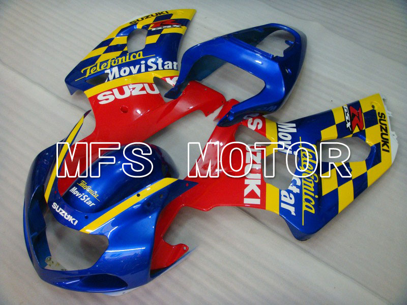 Suzuki GSXR750 2000-2003 Injection ABS Fairing - Movistar - Red Blue Yellow - MFS7032 - Fairings Kit