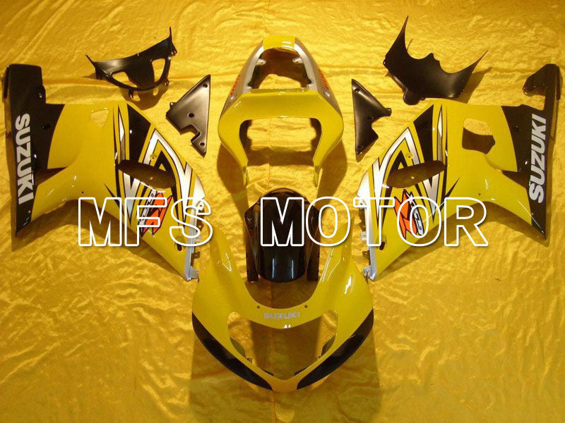 Suzuki GSXR600 2001-2003 Injection ABS Fairing - Factory Style - Yellow - MFS4609 - Fairings Kit