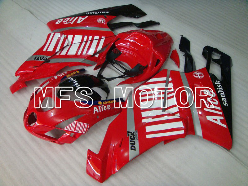 Ducati 749 / 999 2003-2004 Injection ABS Fairing - Alice - Red Black - MFS4631 - Fairings Kit