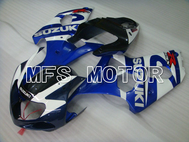 Suzuki GSXR600 2001-2003 Injection ABS Fairing - Factory Style - White Blue - MFS4665 - Fairings Kit