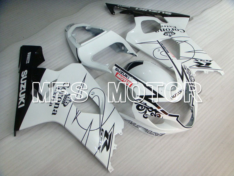 Suzuki GSXR600 GSXR750 2004-2005 Injection ABS Fairing - Corona - White - MFS4698 - Fairings Kit