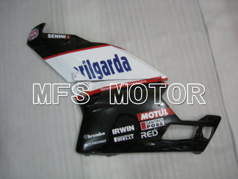 Ducati 749 / 999 2005-2006 Injection ABS Fairing - Sterilgarda - Black White - MFS4713 - Fairings Kit