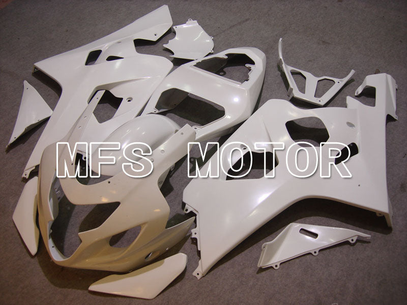 Suzuki GSXR600 GSXR750 2004-2005 Injection ABS Fairing - Factory - White - MFS4715 - Fairings Kit