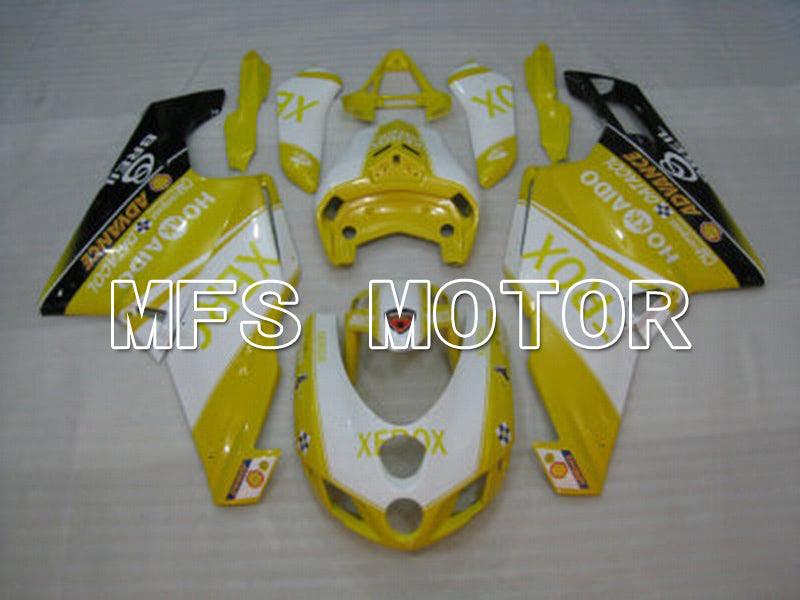 Ducati 749 / 999 2005-2006 Injection ABS Fairing - Xerox - Yellow - MFS4724 - Fairings Kit