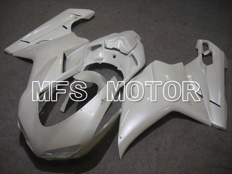 Ducati 848 / 1098 / 1198 2007-2011 Injection ABS Fairing - Factory Style - Pearl White - MFS4732 - Fairings Kit