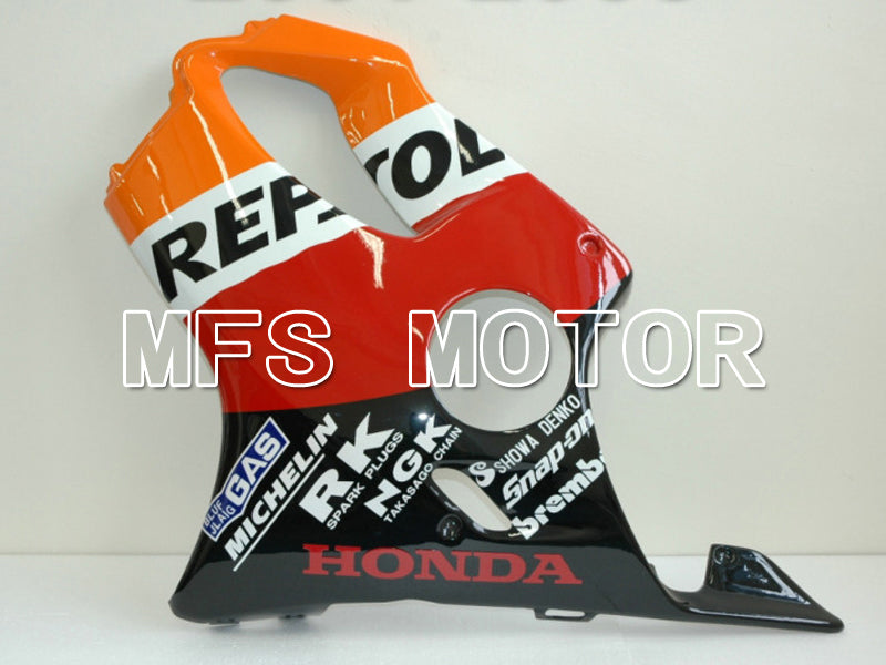 Honda CBR600 F4i 2001-2003 Injection ABS Fairing - Repsol - Black Orange Red - MFS4735 - Fairings Kit