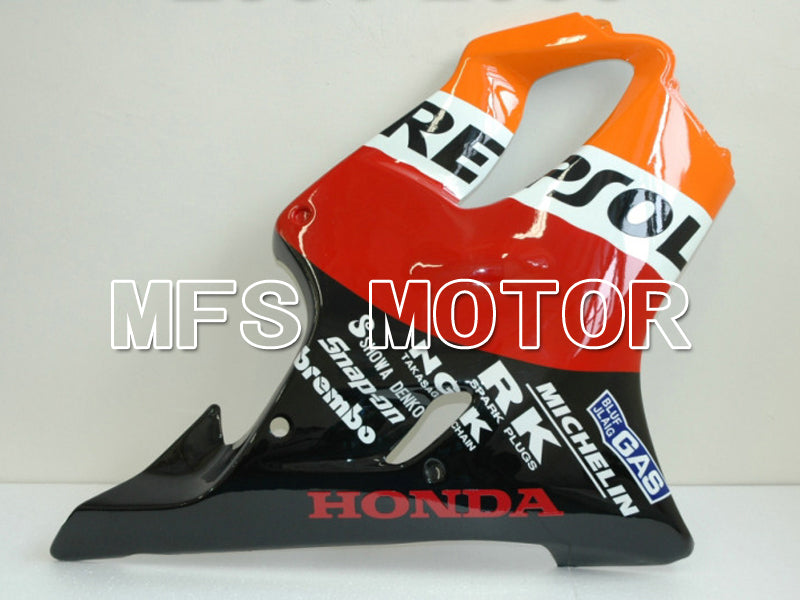 Honda CBR600 F4i 2001-2003 Injection ABS Fairing - Repsol - Black Orange Red - MFS4735 - Fairings Kit