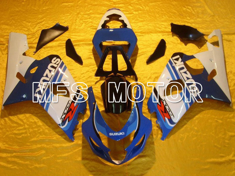 Suzuki GSXR600 GSXR750 2004-2005 Injection ABS Fairing - Factory - Blue White - MFS4750 - Fairings Kit
