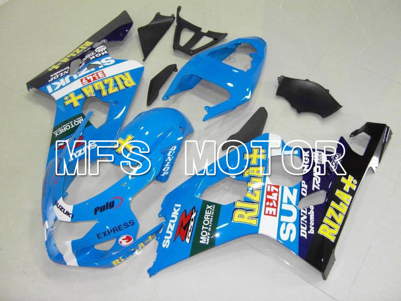 Suzuki GSXR600 GSXR750 2004-2005 Injection ABS Fairing - Rizla+ - Blue - MFS4842 - Fairings Kit