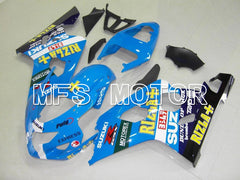 Suzuki GSXR600 GSXR750 2004-2005 Injection ABS Fairing - Rizla+ - Blue - MFS4842 - Fairings Kit