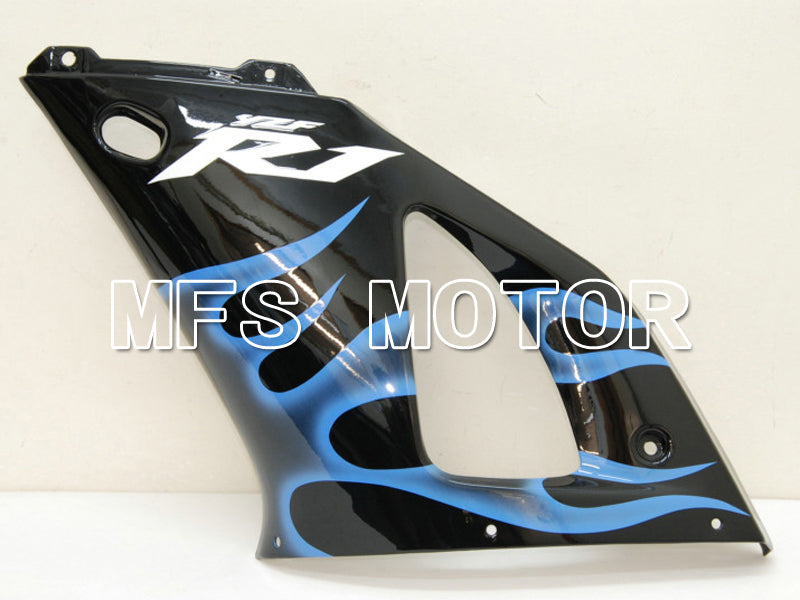 Yamaha YZF-R1 2000-2001 Injection ABS Fairing - Flame - Blue Black - MFS4868 - Fairings Kit