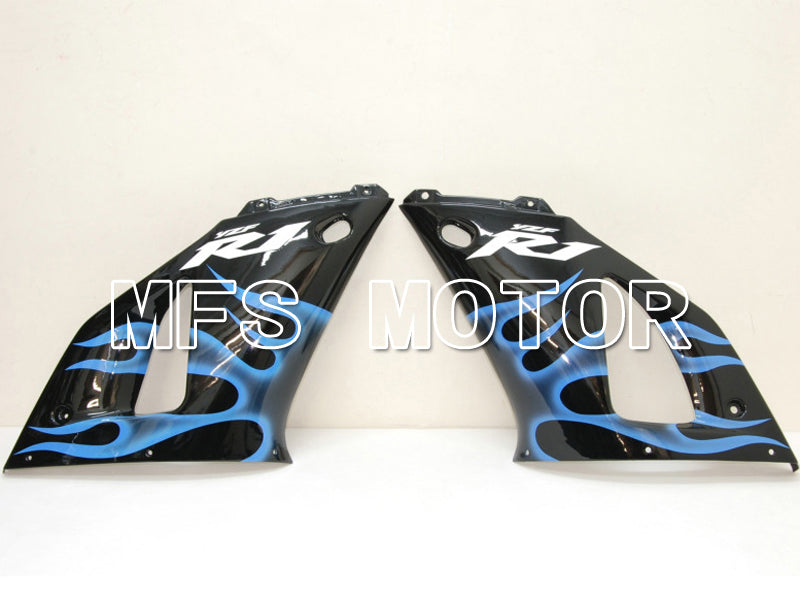 Yamaha YZF-R1 2000-2001 Injection ABS Fairing - Flame - Blue Black - MFS4868 - Fairings Kit