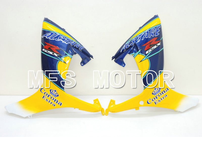 Suzuki GSXR600 GSXR750 2006-2007 Injection ABS Fairing - Corona - Blue Yellow - MFS4872 - Fairings Kit
