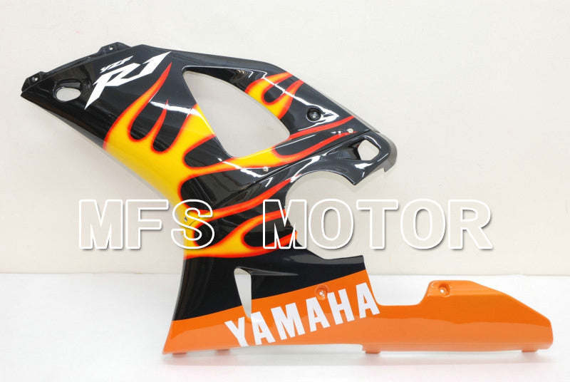 Yamaha YZF-R1 2000-2001 Injection ABS Fairing - Flame - Orange Black - MFS4873 - Fairings Kit