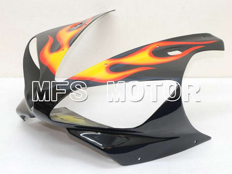 Yamaha YZF-R1 2000-2001 Injection ABS Fairing - Flame - Orange Black - MFS4873 - Fairings Kit