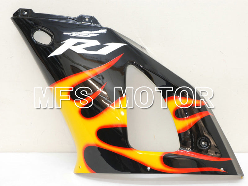 Yamaha YZF-R1 2000-2001 Injection ABS Fairing - Flame - Orange Black - MFS4873 - Fairings Kit