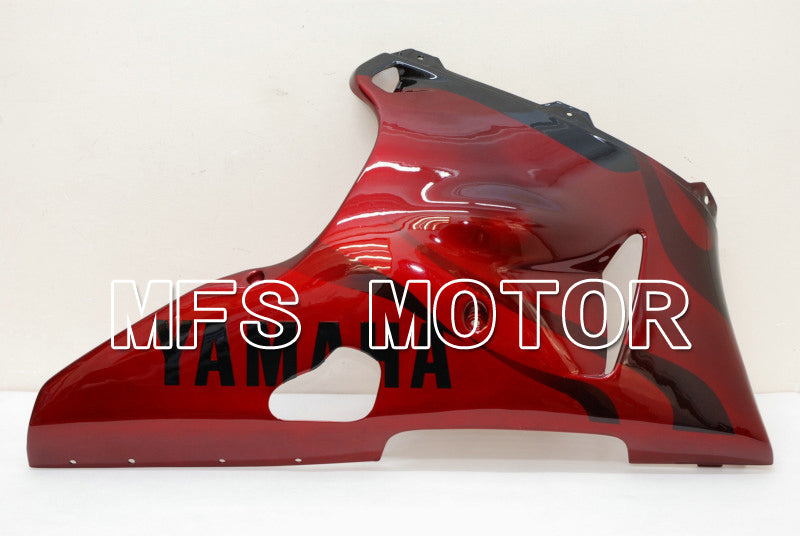 Yamaha YZF-R1 2000-2001 Injection ABS Fairing - Flame - Black Red - MFS4874 - Fairings Kit