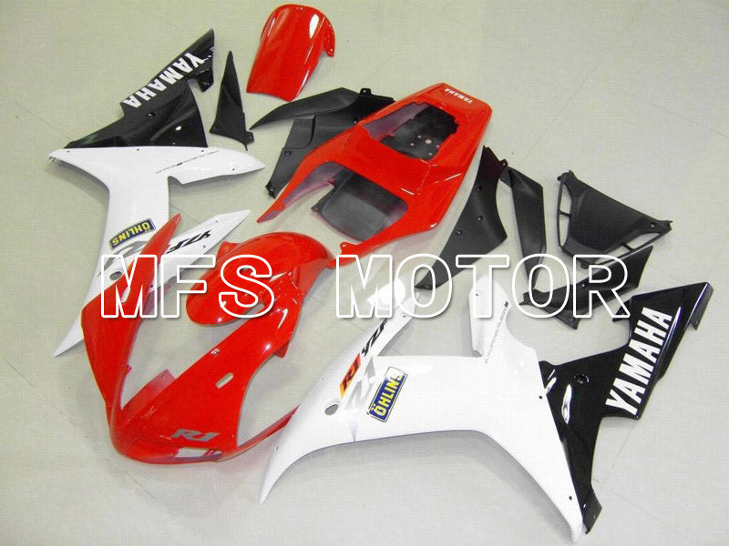 Yamaha YZF-R1 2002-2003 Injection ABS Fairing - Factory Style - Red White - MFS4928 - Fairings Kit