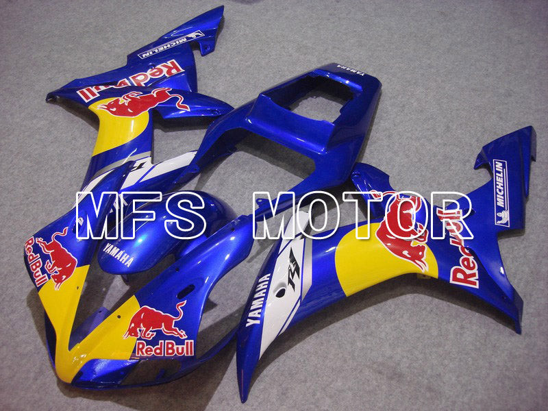 Yamaha YZF-R1 2002-2003 Injection ABS Fairing - Red Bull - Blue - MFS4967 - Fairings Kit