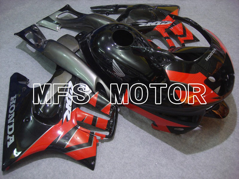 Honda CBR600 F3 1997-1998 Injection ABS Fairing - Factory Style - Black Red - MFS4971 - Fairings Kit