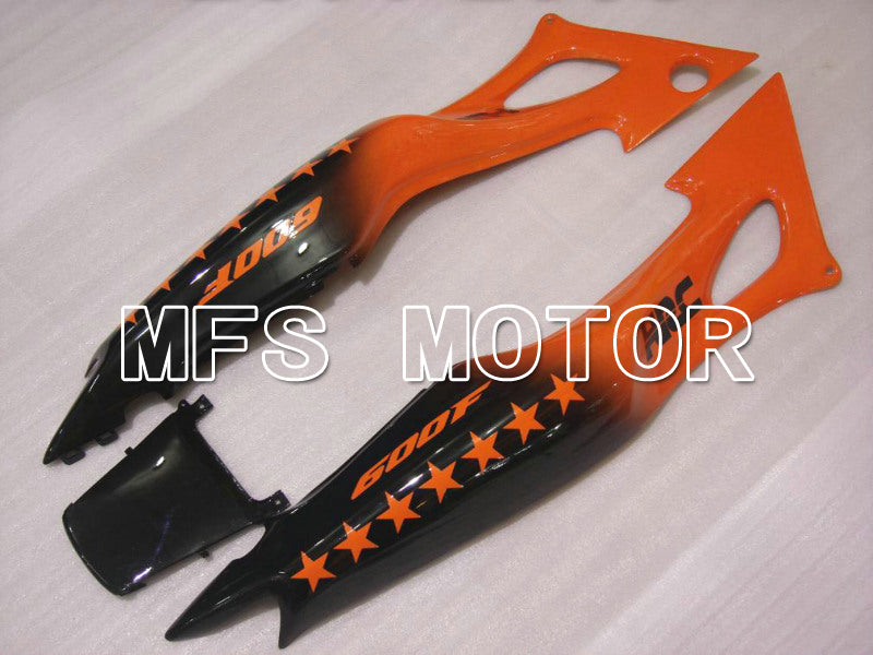 Honda CBR600 F3 1997-1998 Injection ABS Fairing - SevenStars - Black Orange - MFS5026 - Fairings Kit
