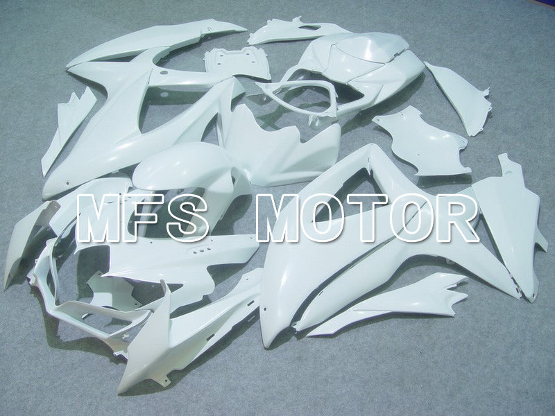 Suzuki GSXR600 GSXR750 2008-2010 Injection ABS Fairing - Factory Style - White - MFS5043 - Fairings Kit